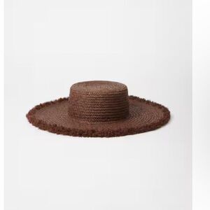 Brown Straw Hat